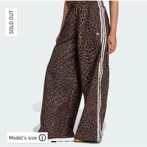 LEOPARD FIREBIRD OVERSIZED TRACK PANTS